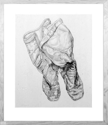 LES BOTTES - MINE DE PLOMB 70 X60